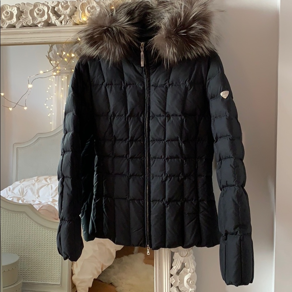 Postcard down short winter jacket